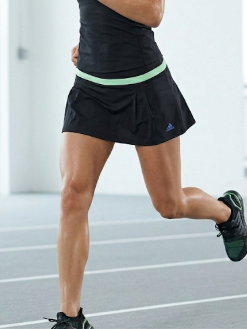 Adidas Climalite Skort M Running Golf Tennis Skirt Sports #sk1